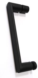 Душевой уголок ABBER Schwarzer Diamant AG30170B-S75B 170x75см чёрный